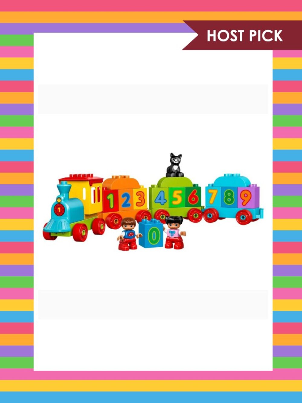 Lego Duplo Number Train (10847) - Complete Set